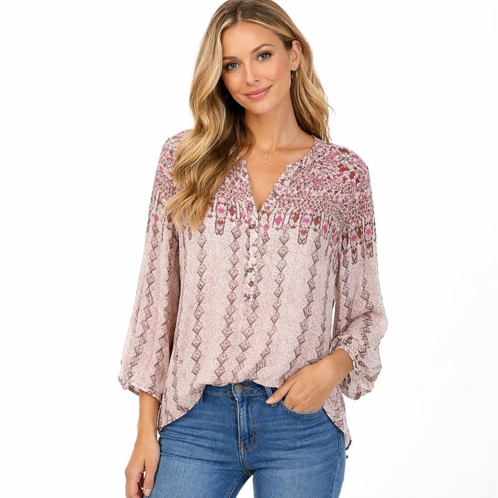 Plenty by Tracy Reese | Boho Arrow Blouse